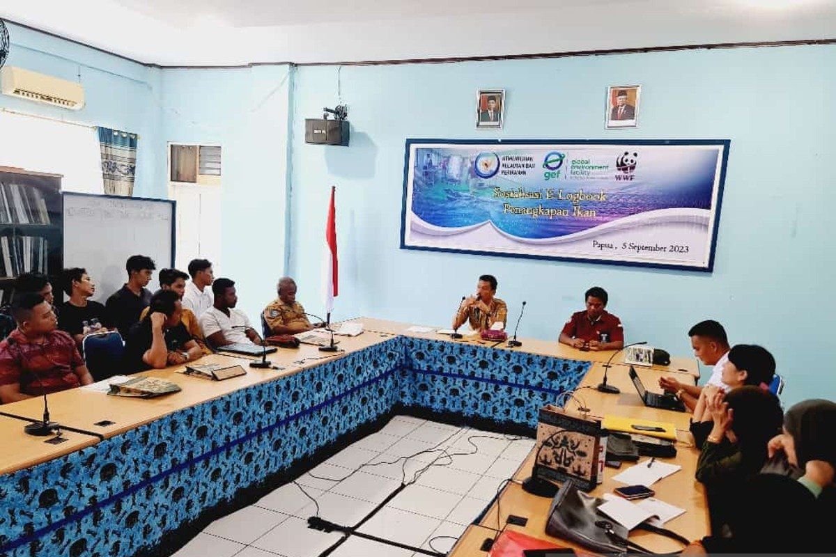 DKP Papua sosialisasi E-LogBook kapal perikanan ikan 5 GT