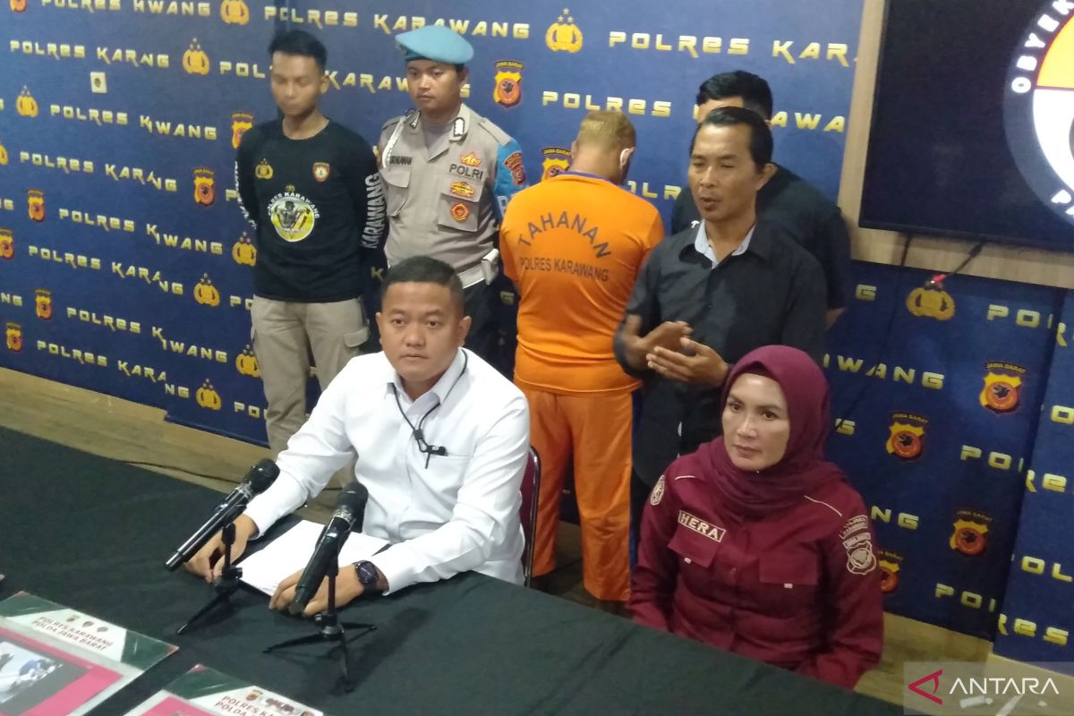 Polisi Karawang ringkus penganiaya dan pengeroyokan pekerja proyek normalisasi irigasi