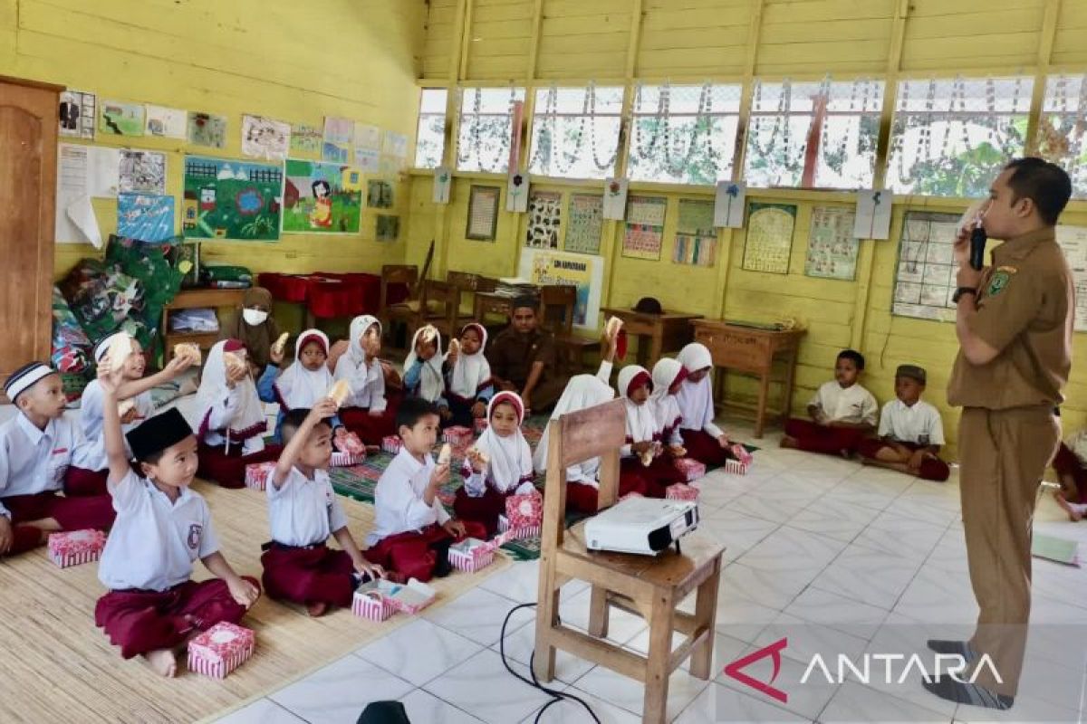 Puskesmas Guntung gelar aksi bergizi untuk anak untuk cegah stunting