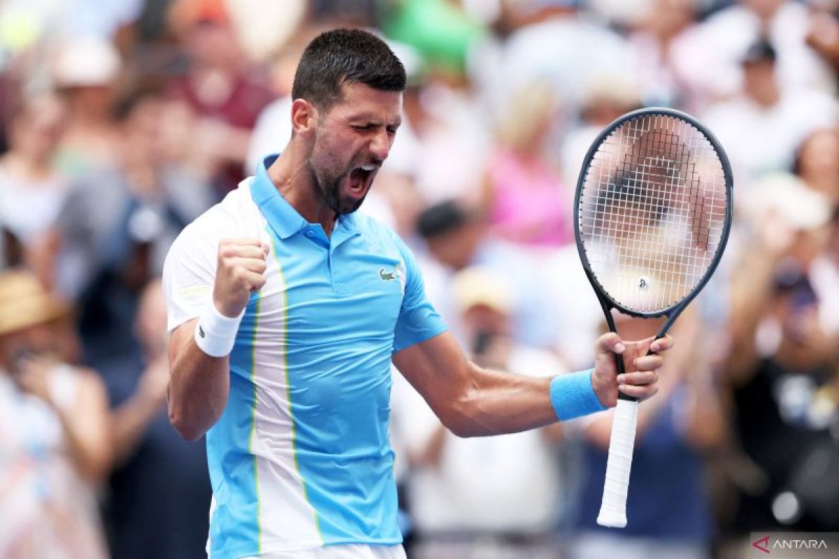 US Open: Petenis Djokovic raih rekor baru jelang semifinal