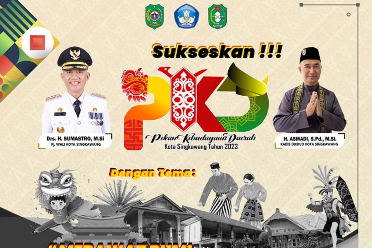 Pemerintah Kota Singkawang gelar Pekan Kebudayaan Daerah 2023