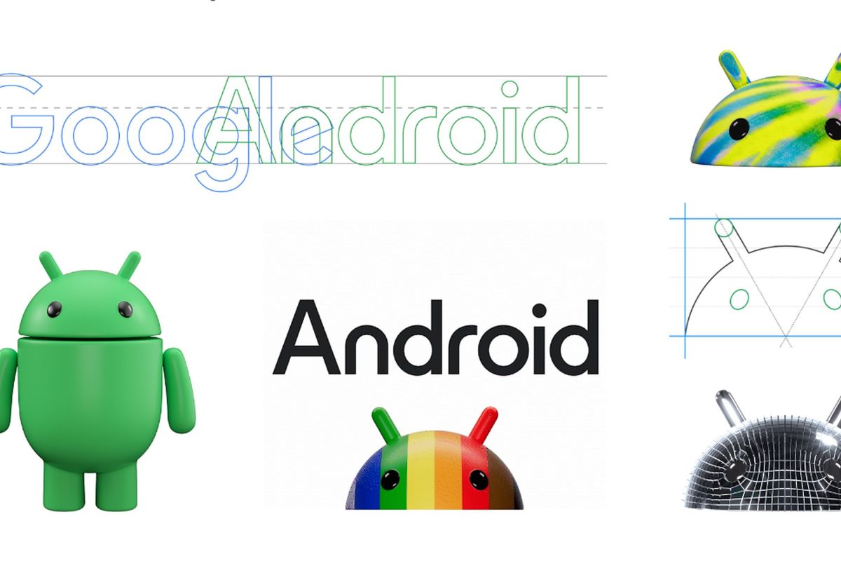 Google perkenalkan logo baru Android, ini perubahan yang muncul