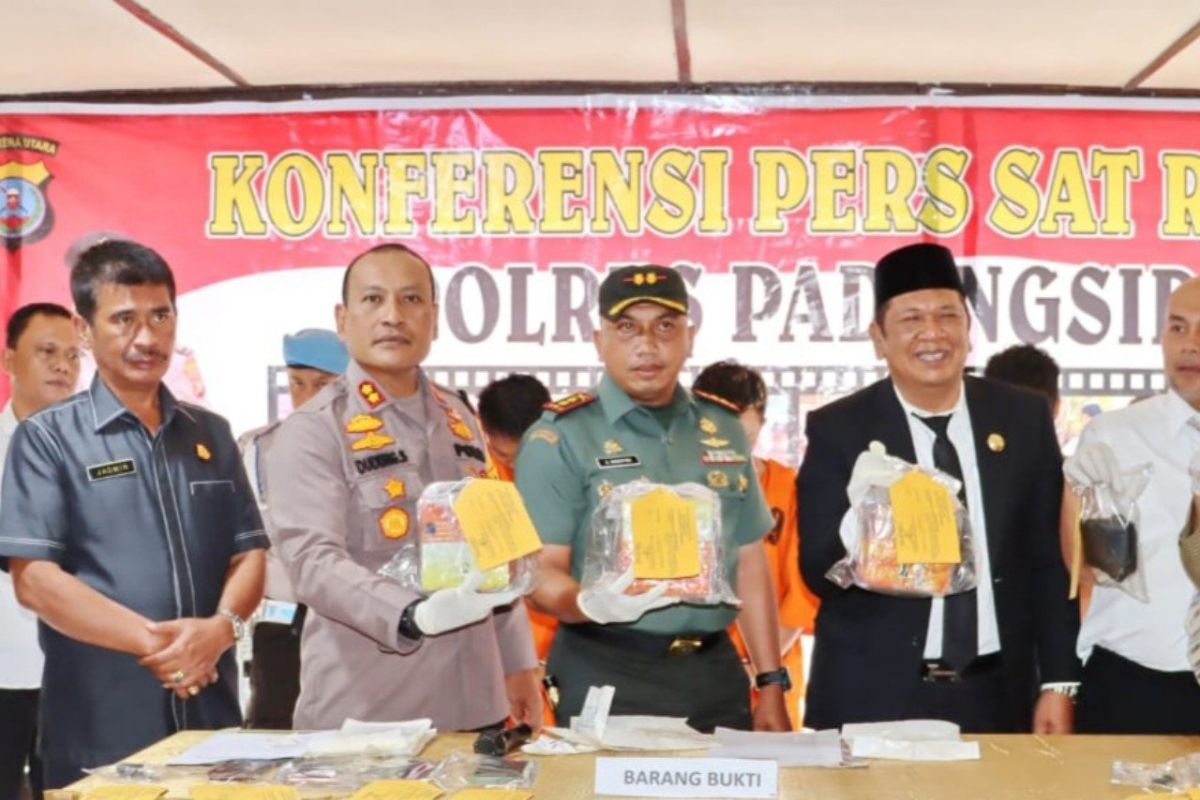 Ungkap narkoba 3 kilogram, Wali Kota Padangsidimpuan apresiasi Kapolres
