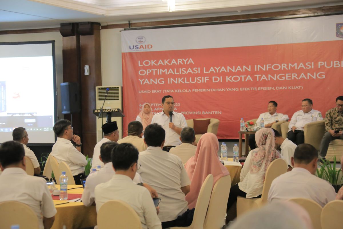 PPID Kota Tangerang diminta transparan sajikan informasi ke masyarakat