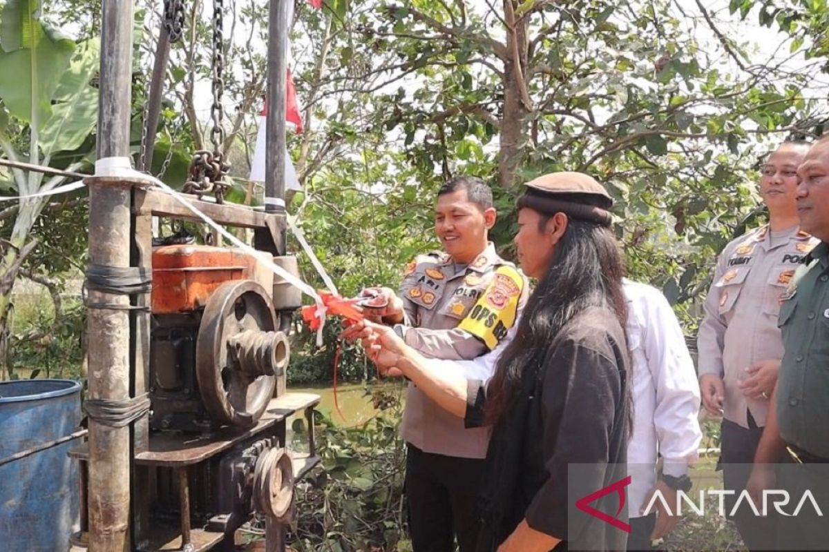 Polres Sukabumi Kota bangun instalasi sumber air di lokasi krisis air bersih