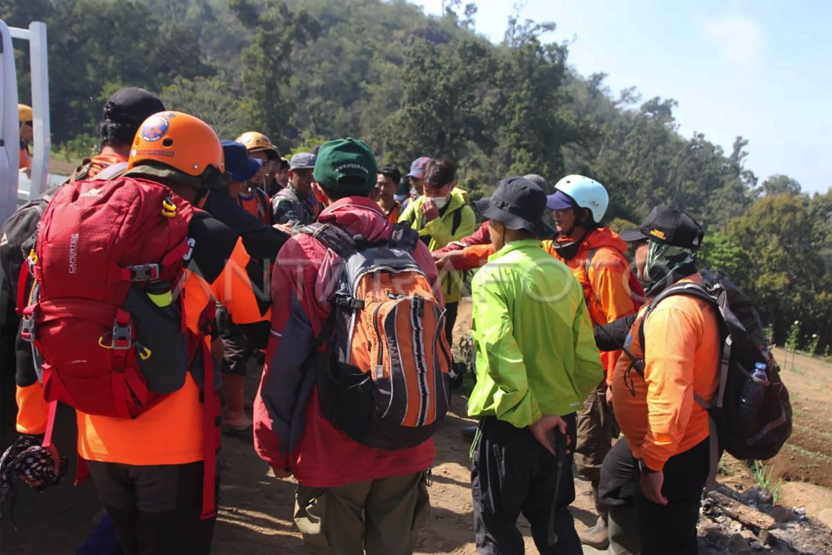 Tim gabungan dikerahkan tangani kebakaran hutan di Gunung Arjuno