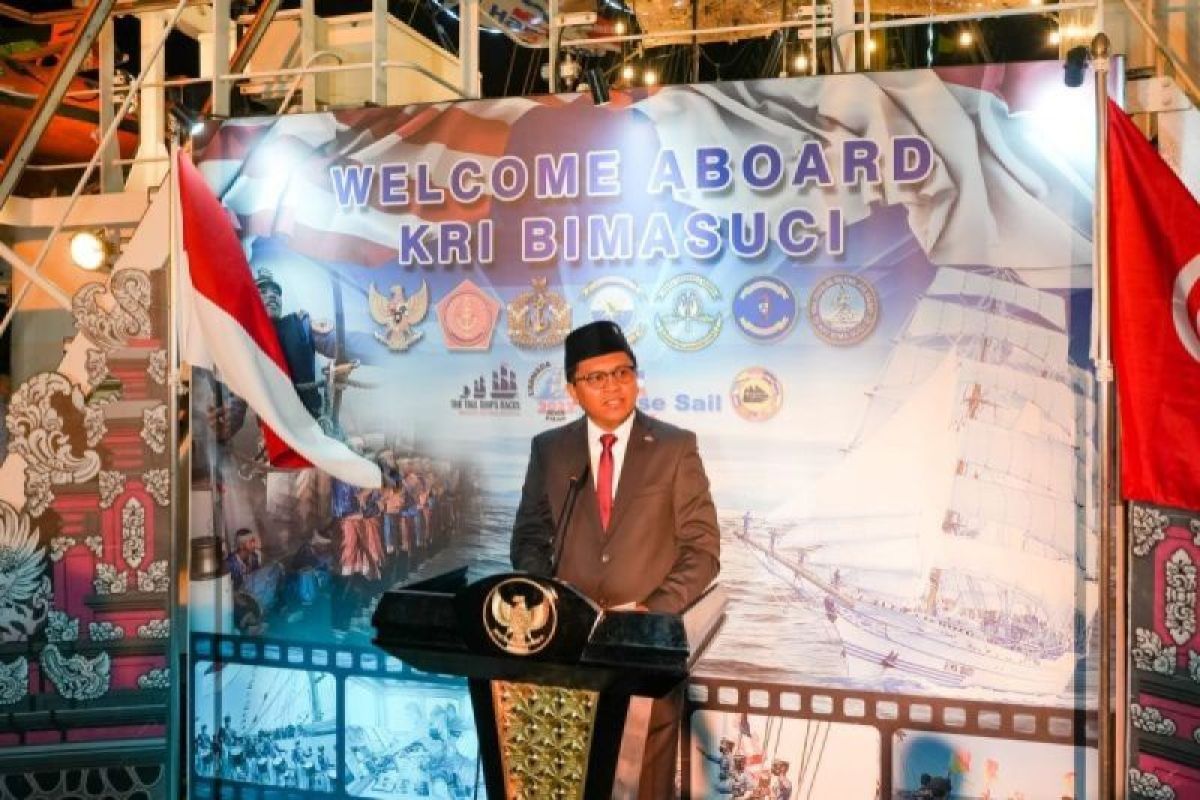 Kapal layar Indonesia KRI Bima Suci jadi ajang promosi budaya Nusantara di Tunisia