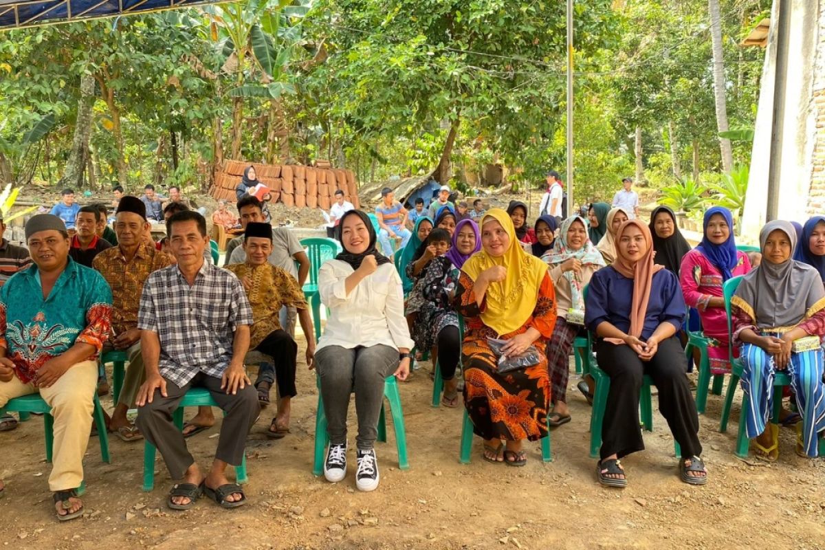 Anggota DPRD Lampung lakukan reses di Desa Babatan Lampung Selatan