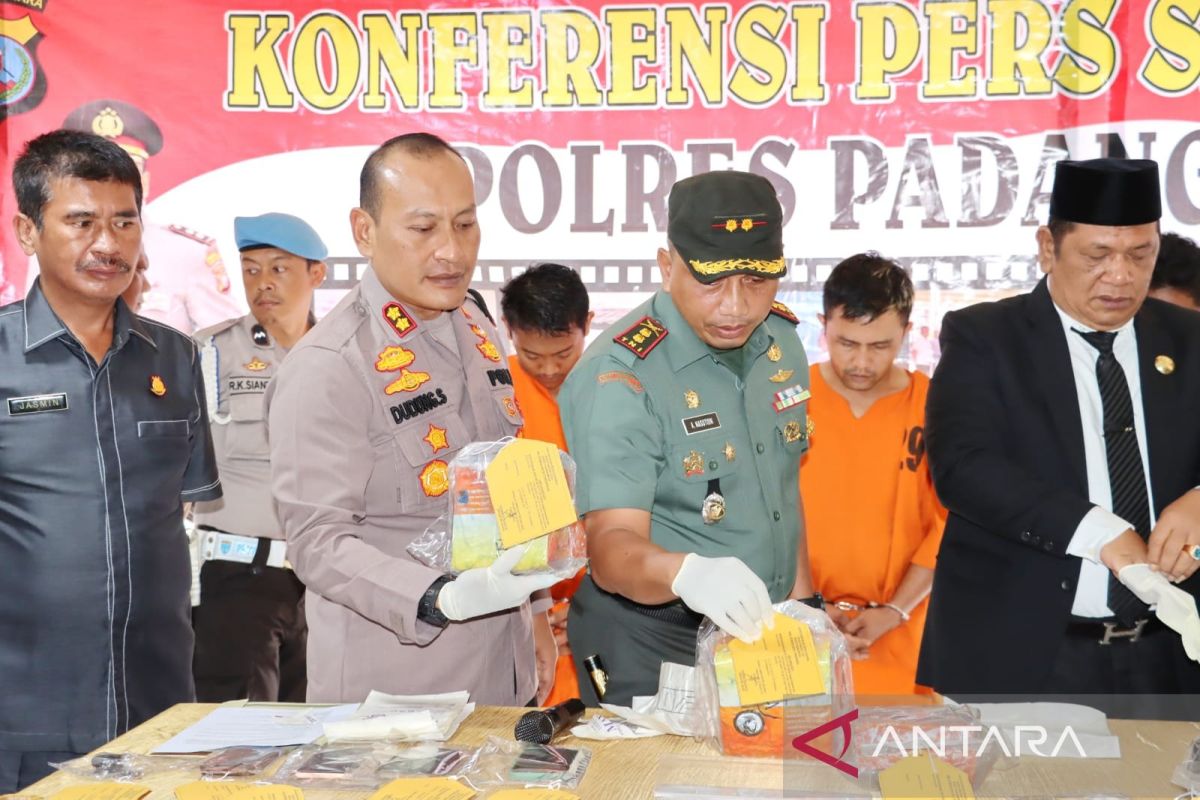 Polres Padangsidimpuan ungkap kasus 3,18 kg sabu