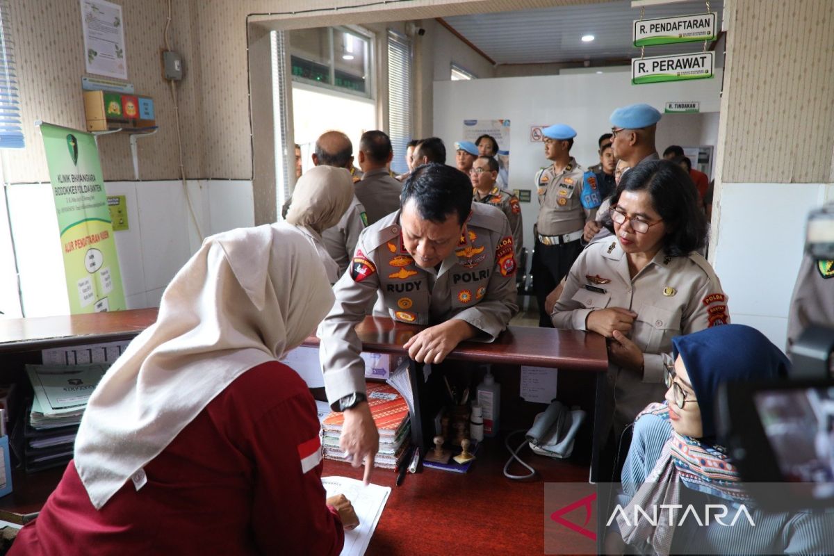 Kapolda Banten jamin pelayanan di RS Bhayangkara maksimal