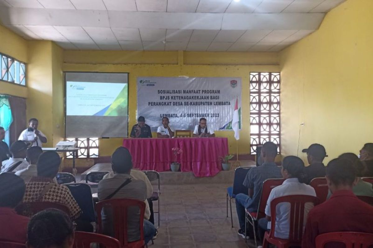 BPJamsostek memperluas informasi JKM dan JKK di Kabupaten Lembata