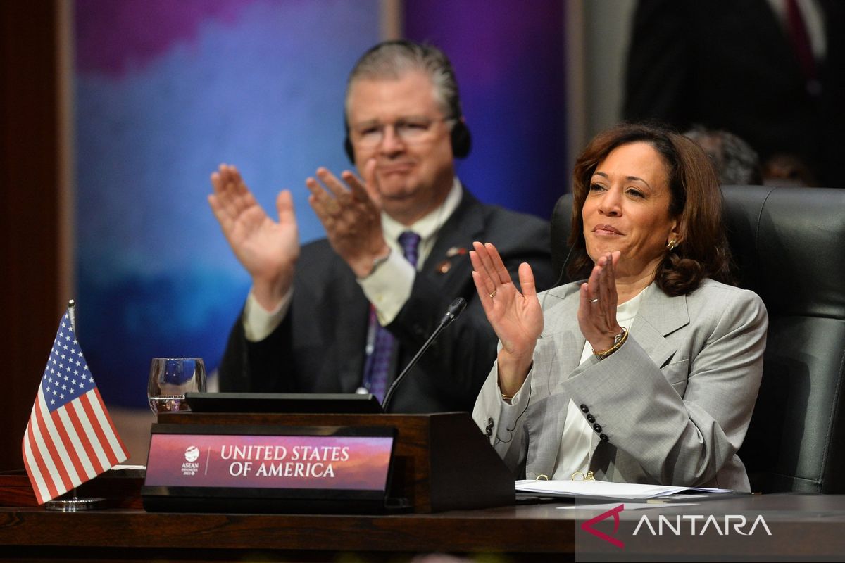 Kamala Harris resmi menangi pencalonan presiden dari Partai Demokrat