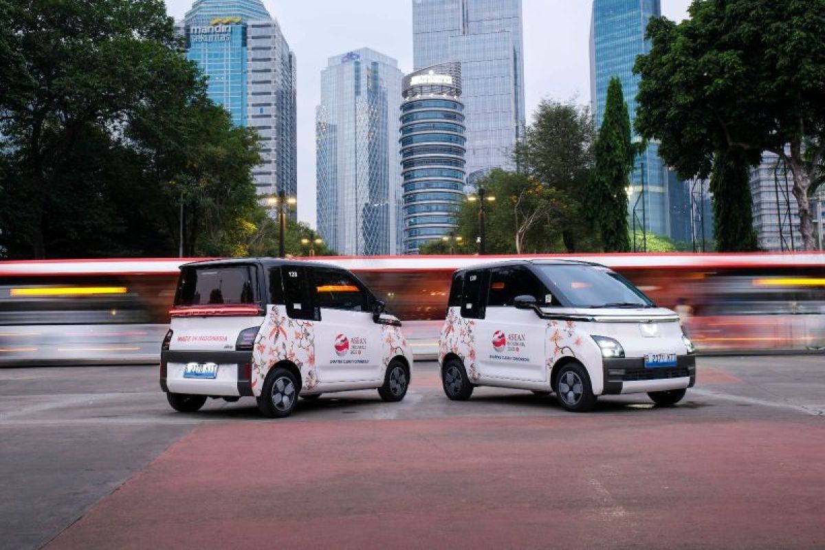 Kendaraan elektrik Wuling Air Ev ikut ambil bagian di KTT ASEAN 2023