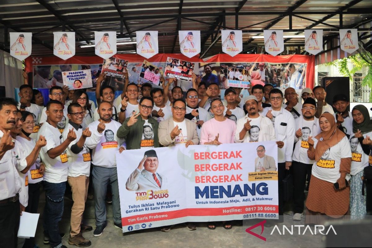 Relawan sasar pemilih pemula untuk menangkan Prabowo