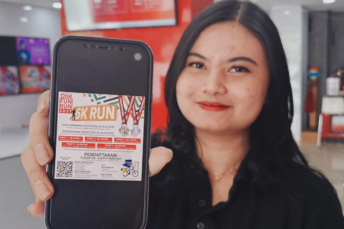Telkomsel gelar One Fun Run 2023 di Samarinda dan Bontang