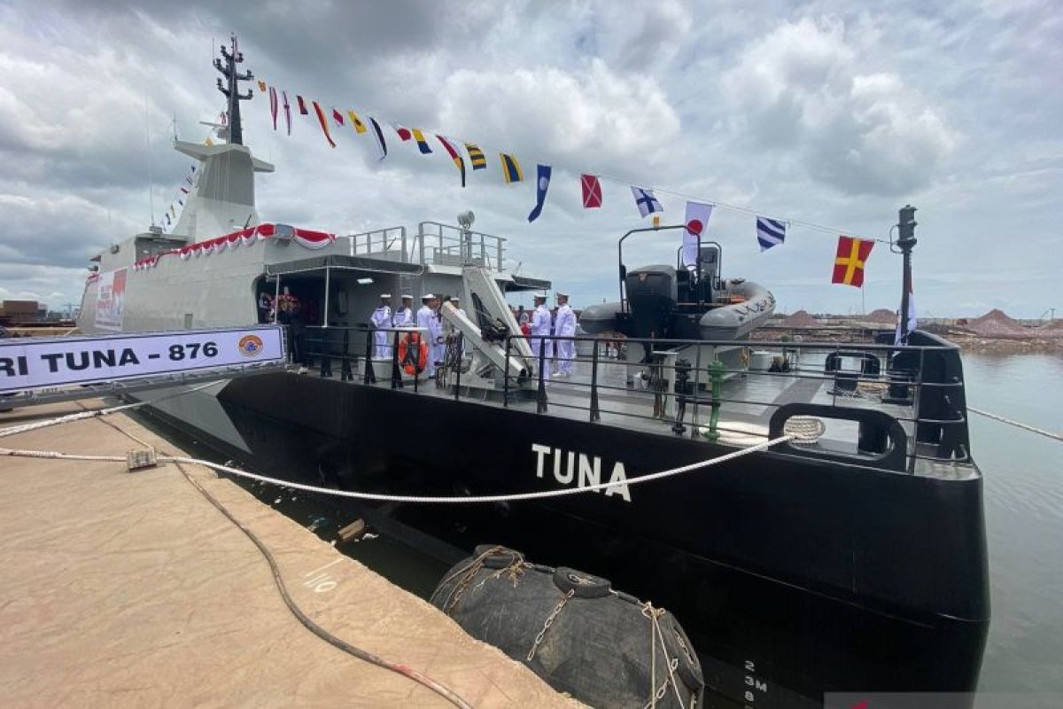 TNI AL resmikan dua kapal perang perkuat alutsista laut Indonesia
