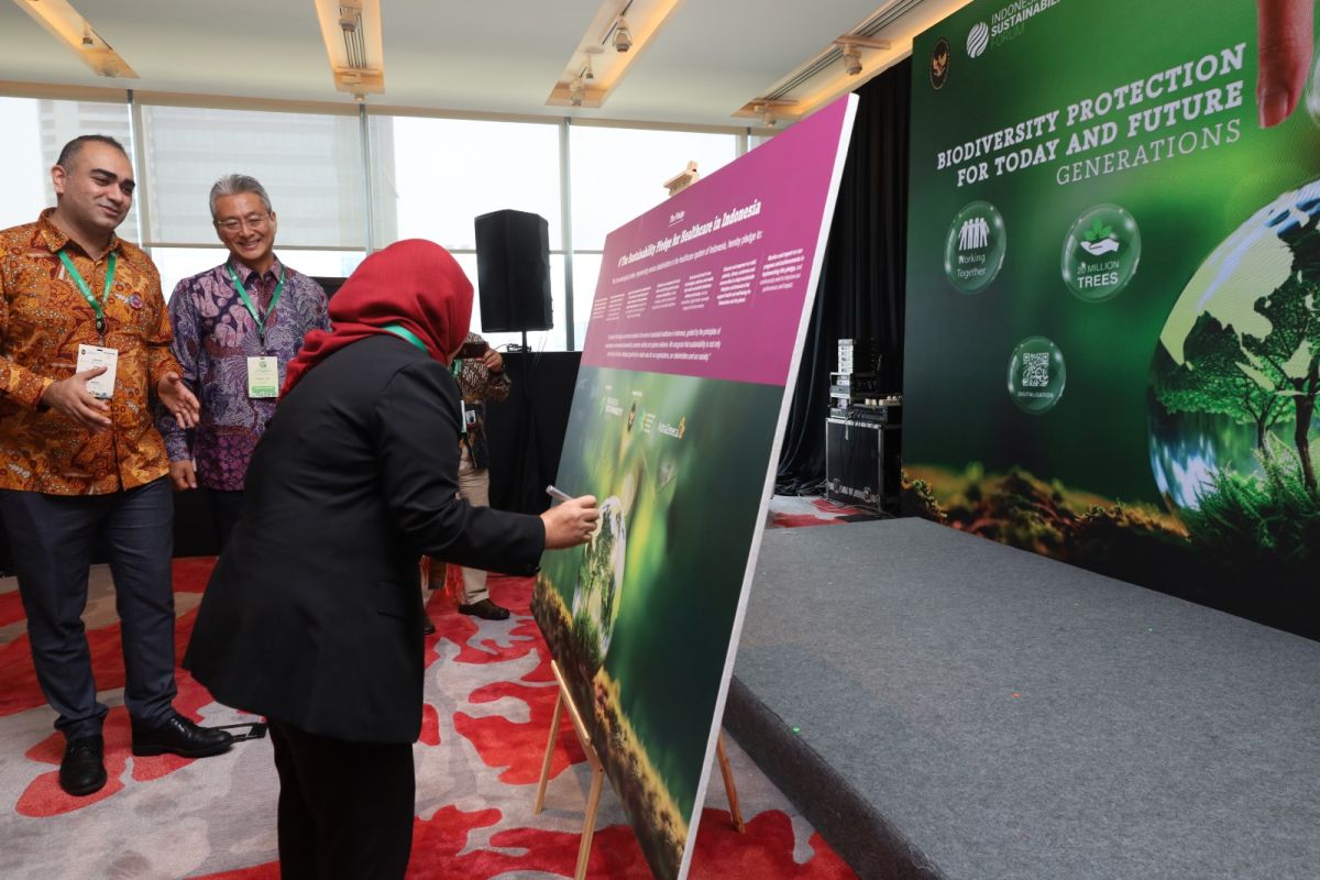Indonesia Sustainability Forum 2023 sepakati nol karbon sektor kesehatan