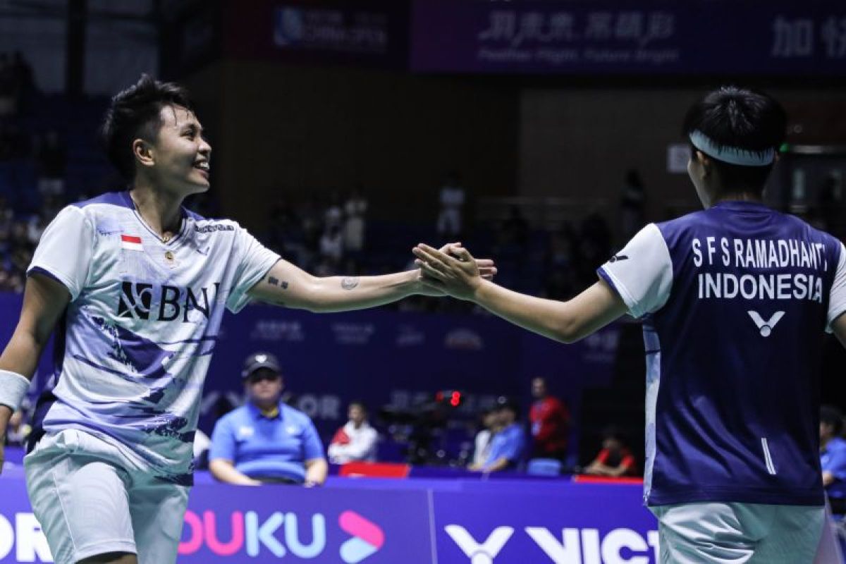 Apri/Fadia melangkah ke perempat final China Open