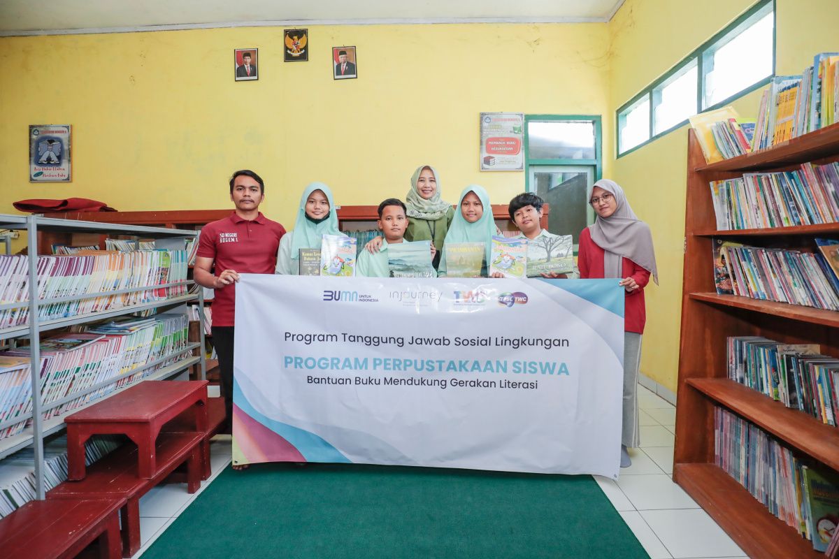 TWC hadirkan Program Perpustakaan Siswa untuk sekolah di Sleman