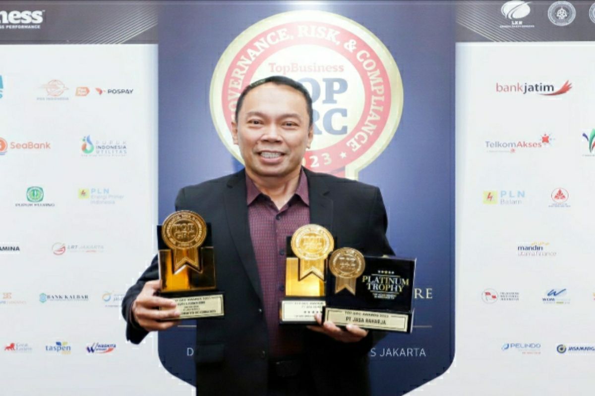 Lagi, Jasa Raharja borong empat penghargaan pada TOP GRC Awards 2023
