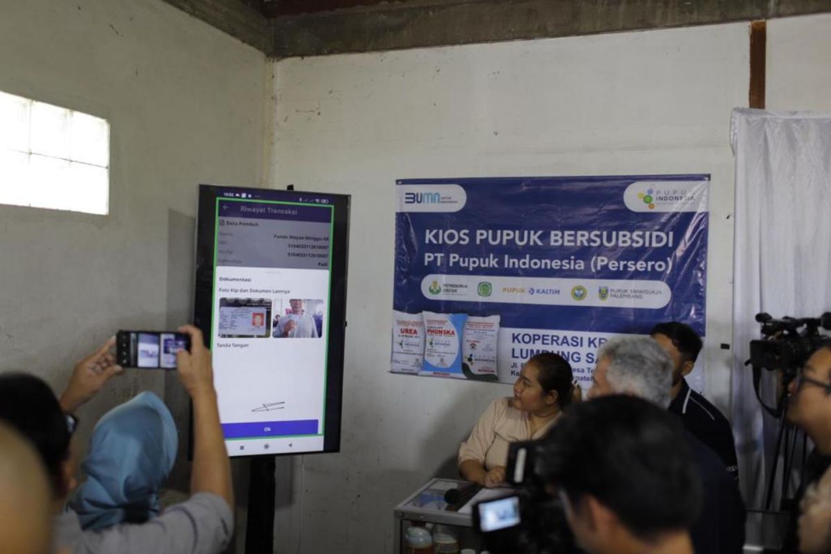 Pupuk Indonesia perluas penerapan digitalisasi kios pupuk bersubsidi