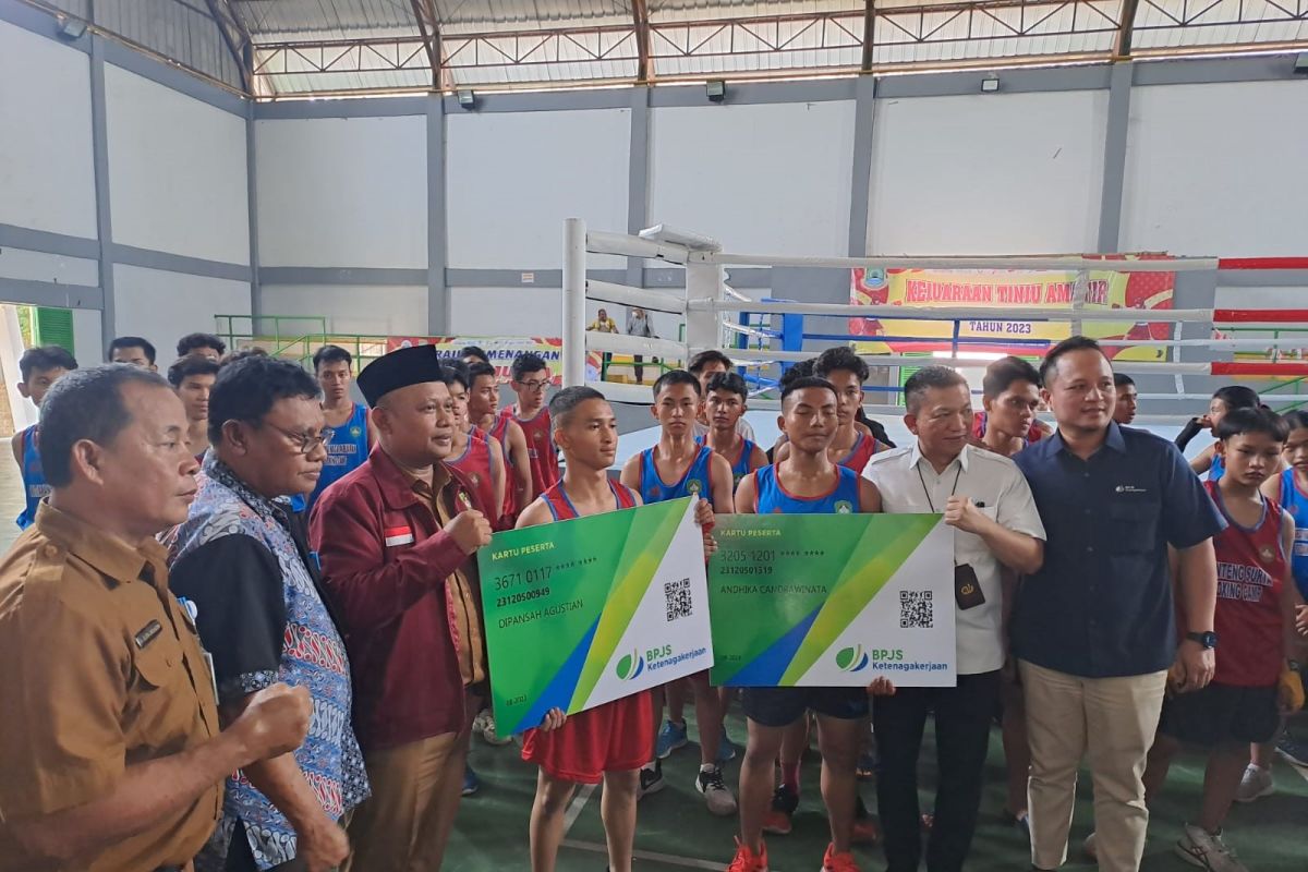 67 atlet tinju kota Tangerang dilindungi BPJAMSOSTEK