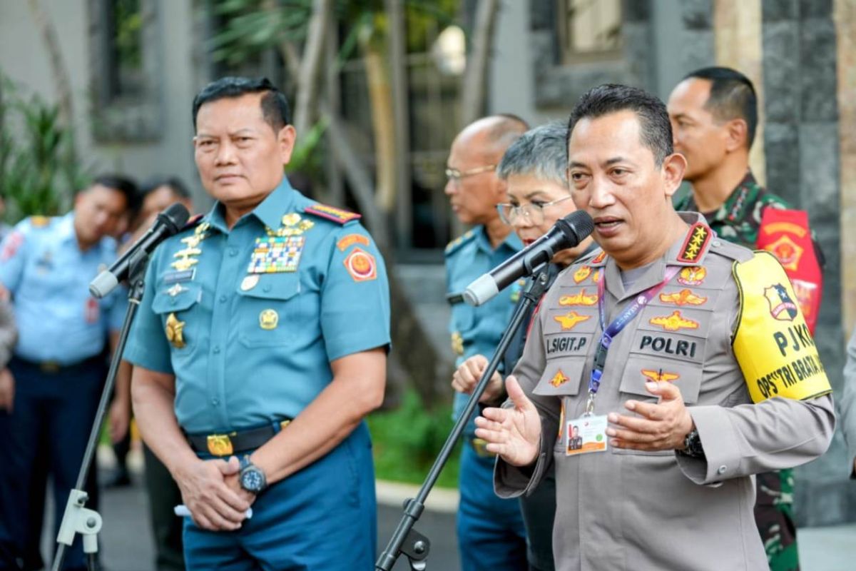 Sinergisitas TNI-Polri, Kapolri: KTT ke-43 ASEAN berjalan aman dan terkendali