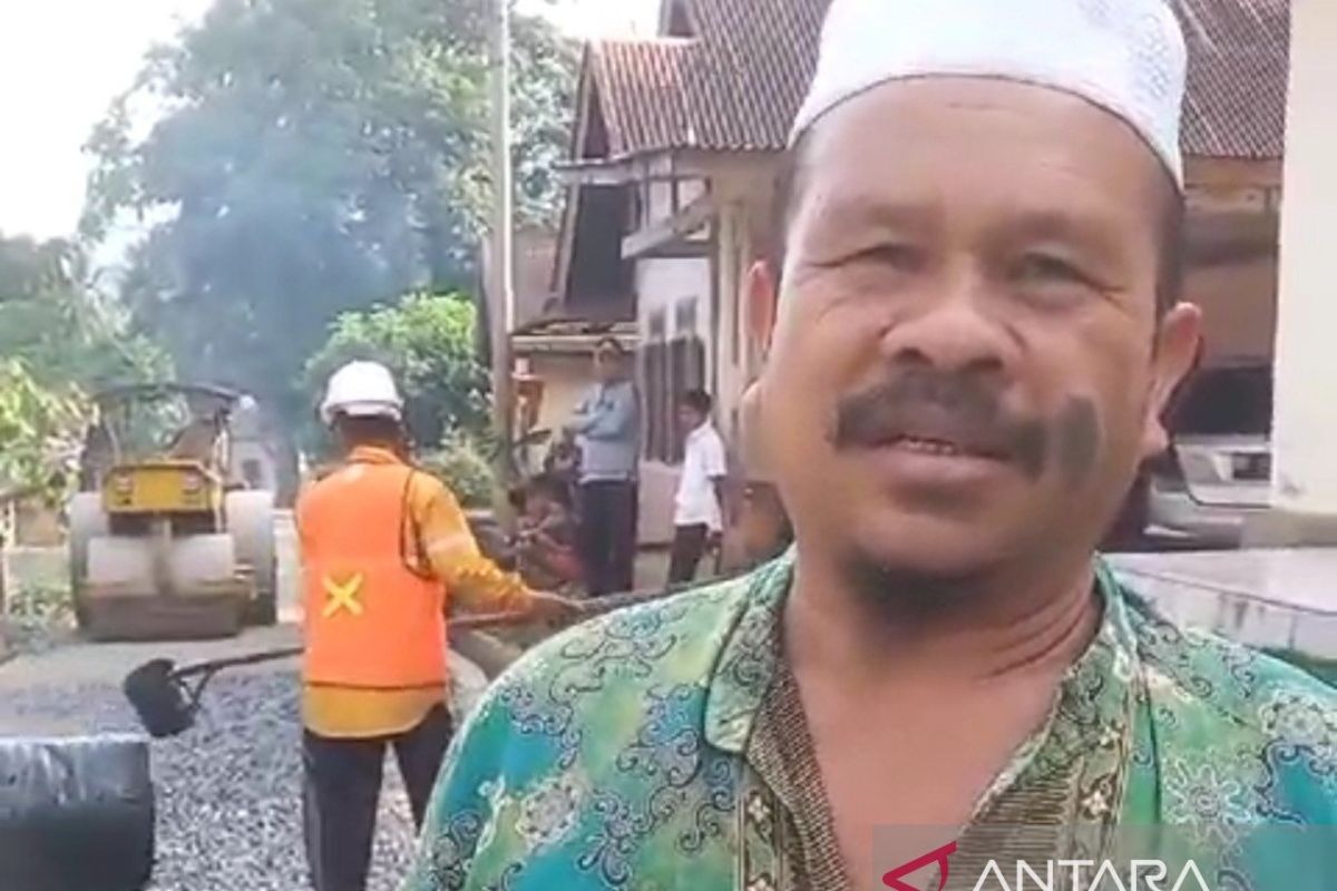 Infrastruktur jalan dibangun, warga Panompuan apresiasi Bupati Tapsel