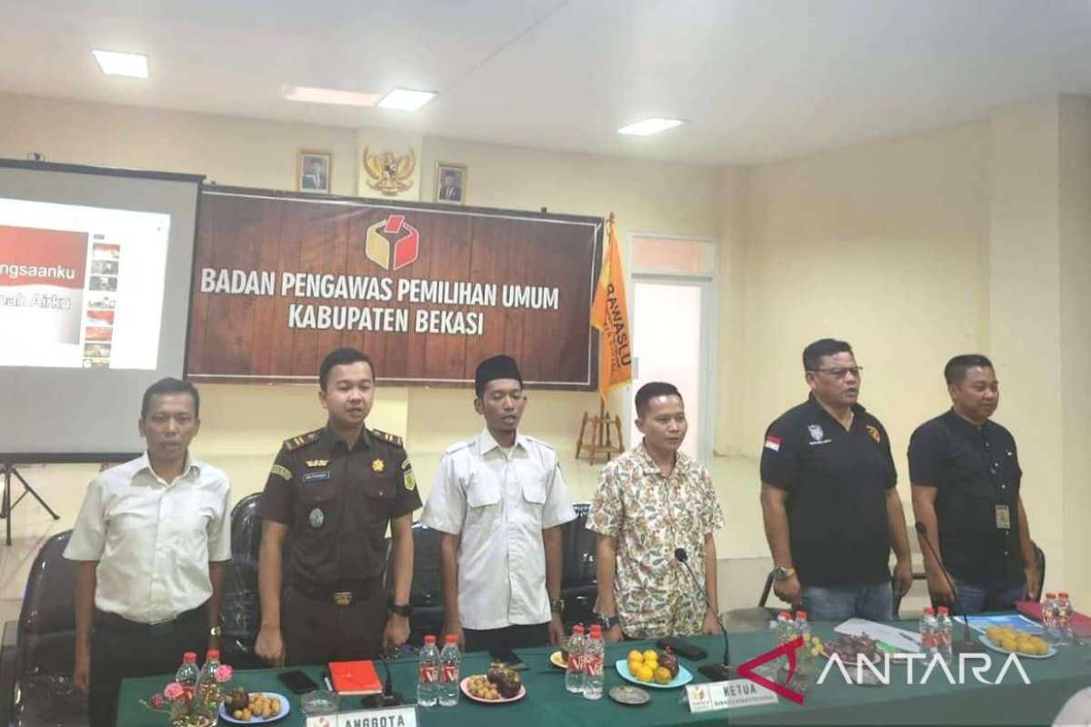 Bawaslu Bekasi petakan isu potensial pada masa kampanye Pemilu 2024