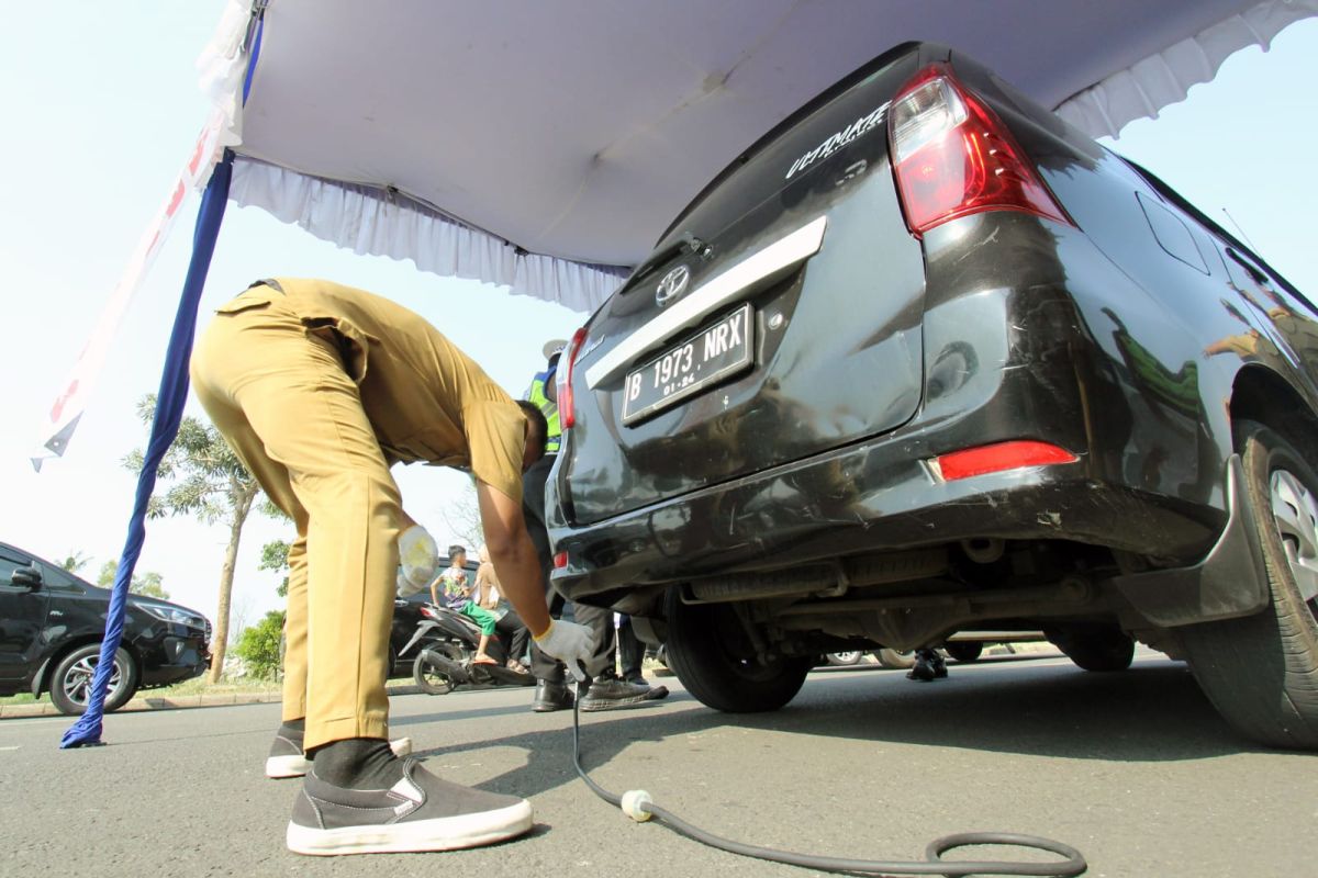 Tes tiga hari, 238 kendaraan di Tangerang tidak lulus uji emisi