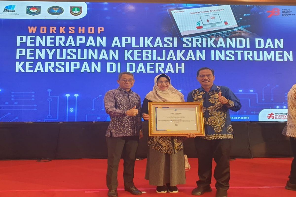 Sukses terapkan aplikasi Srikandi Pemkab Banjar raih penghargaan ANRI