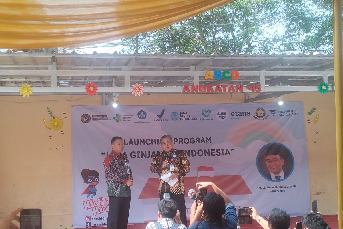 Kemenko PMK luncurkan Program Jaga Ginjalmu Indonesia perdana di Depok menuju Indonesia maju 2045