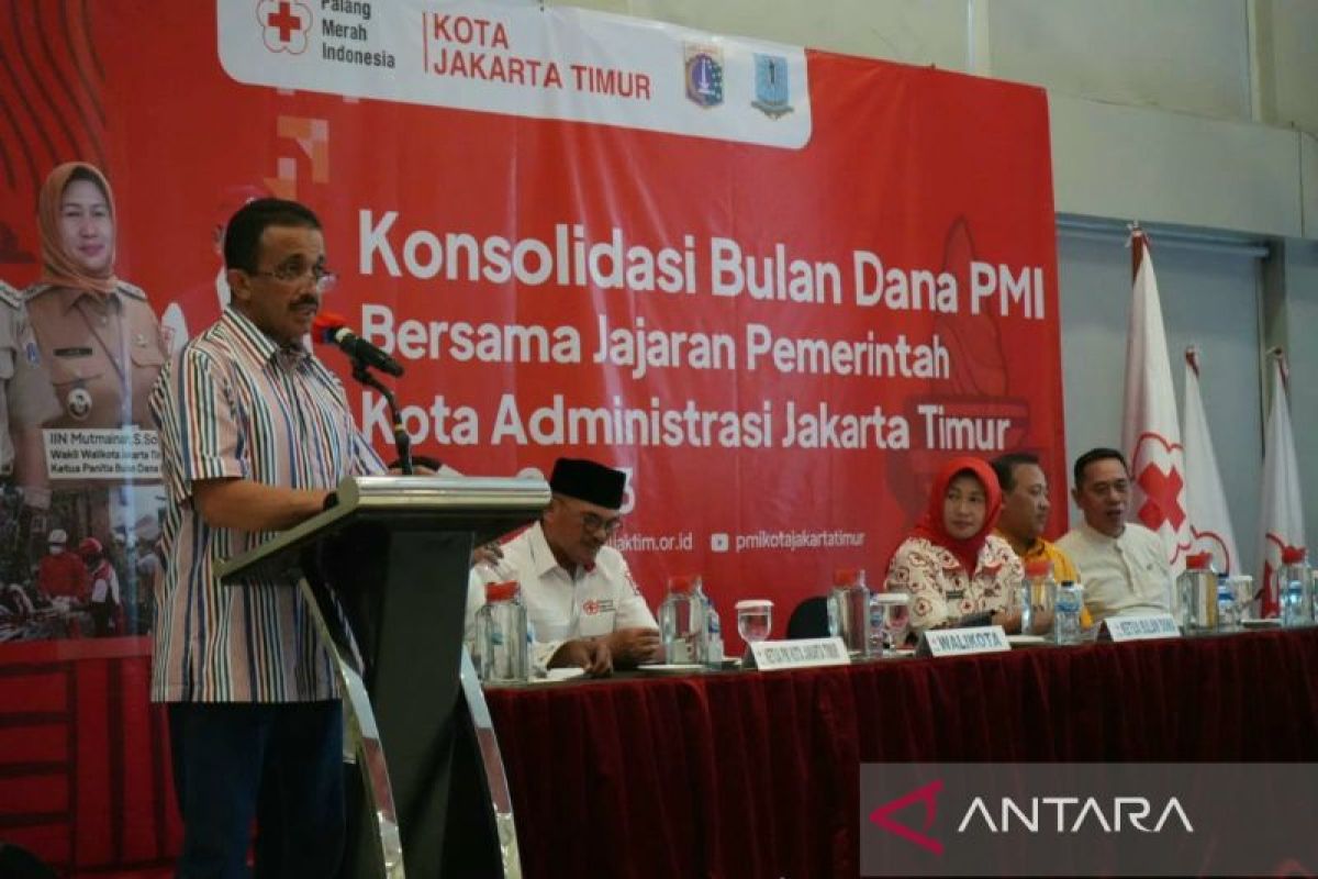 Bulan Dana PMI, Pemkot Jaktim targetkan Rp10 miliar