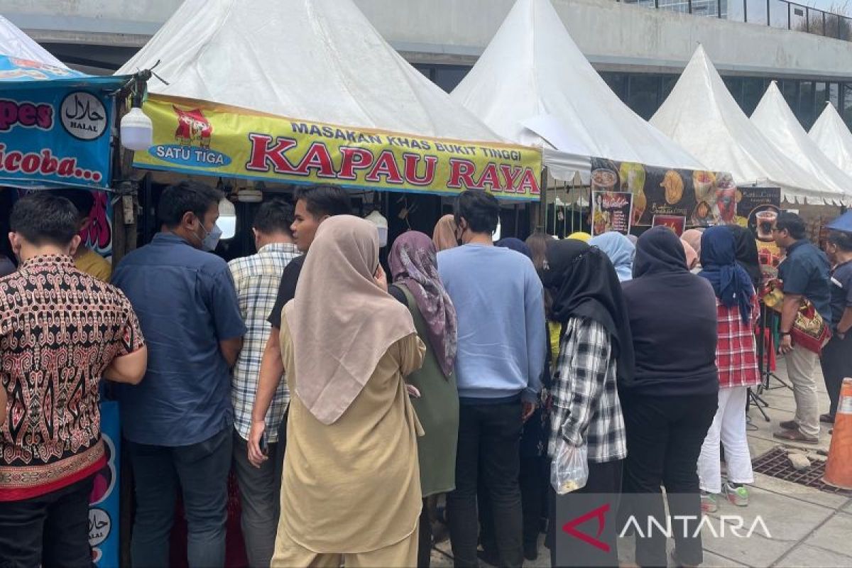 Nasi Kapau jadi primadona di Festival Jajanan Tempo Doeloe TIM