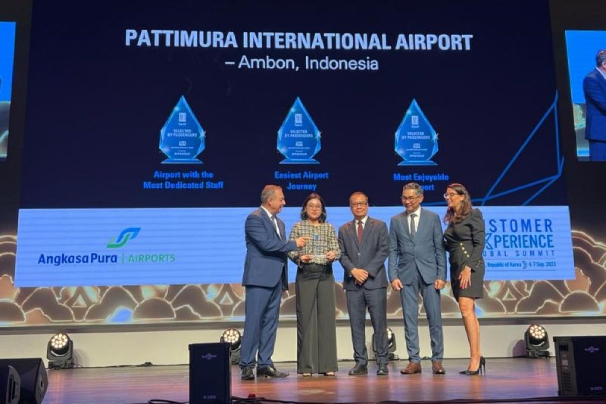 Bandara Pattimura  pertahankan penghargaan bandara terbaik Asia Pasifik