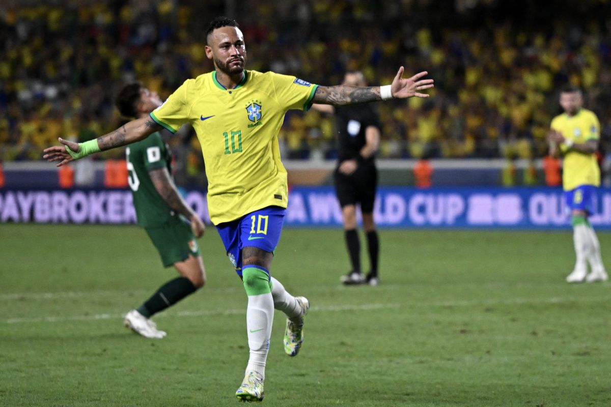Kualifikasi Piala Dunia - Brazil menang meyakinkan atas Bolivia 5-1