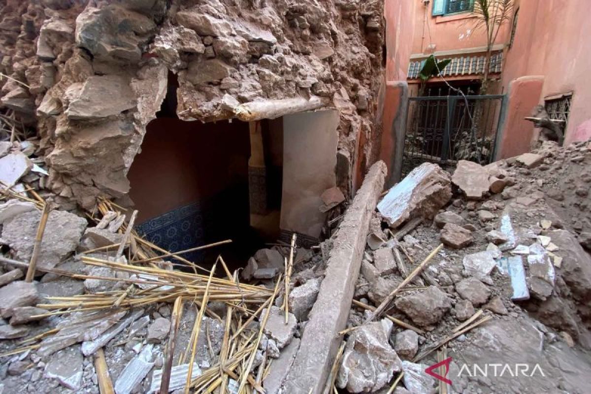Lebih dari 600 orang tewas akibat gempa Maroko