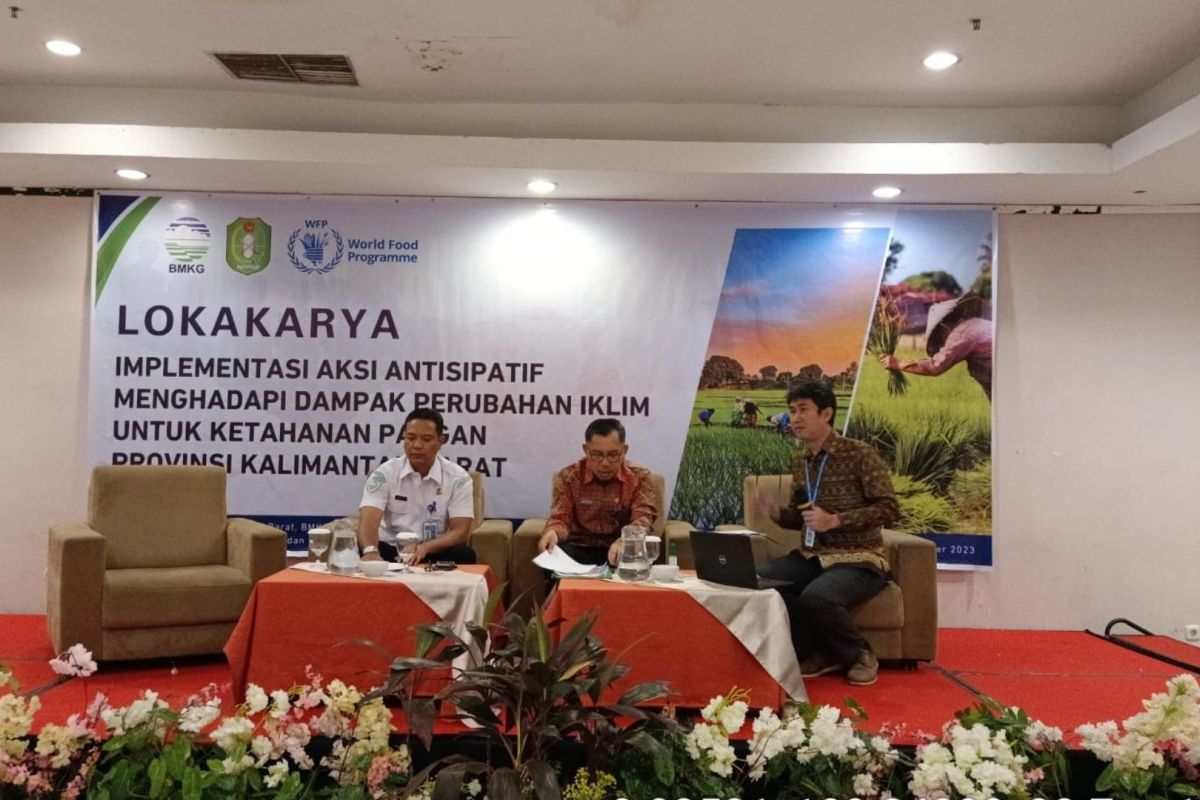 Kalbar dan BMKG kolaborasi peringatan dini bencana alam sektor pertanian
