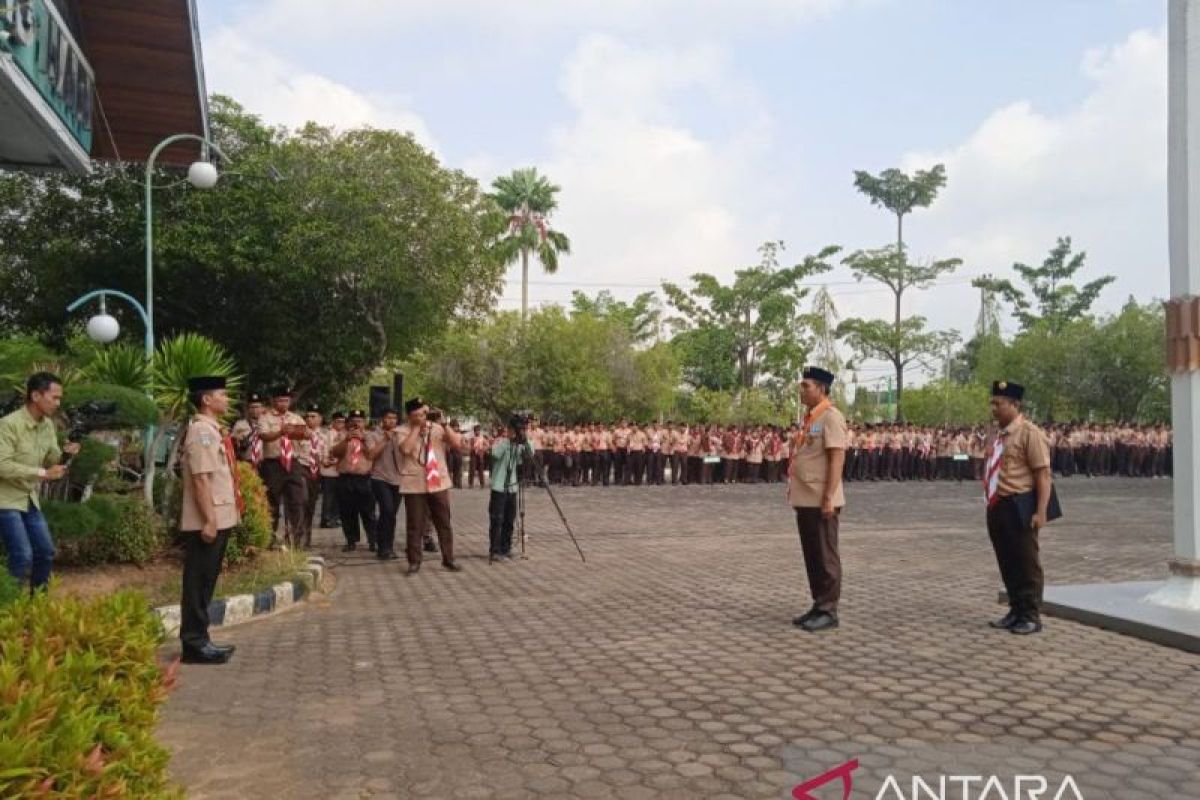 Pemkab Batanghari gelar upacara peringatan ke-62 tahun Pramuka