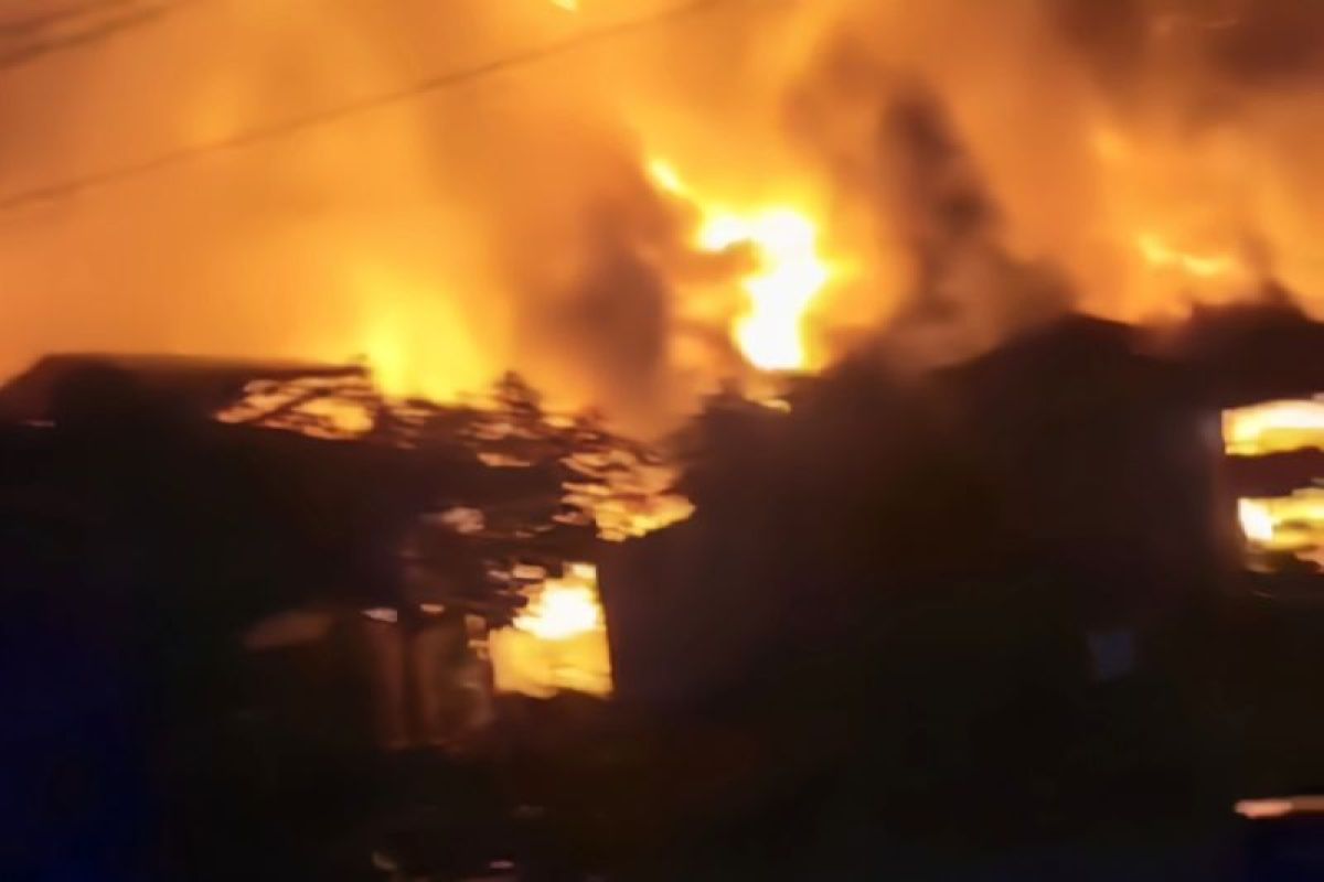 Kebakaran kembali terjadi di Kapuas