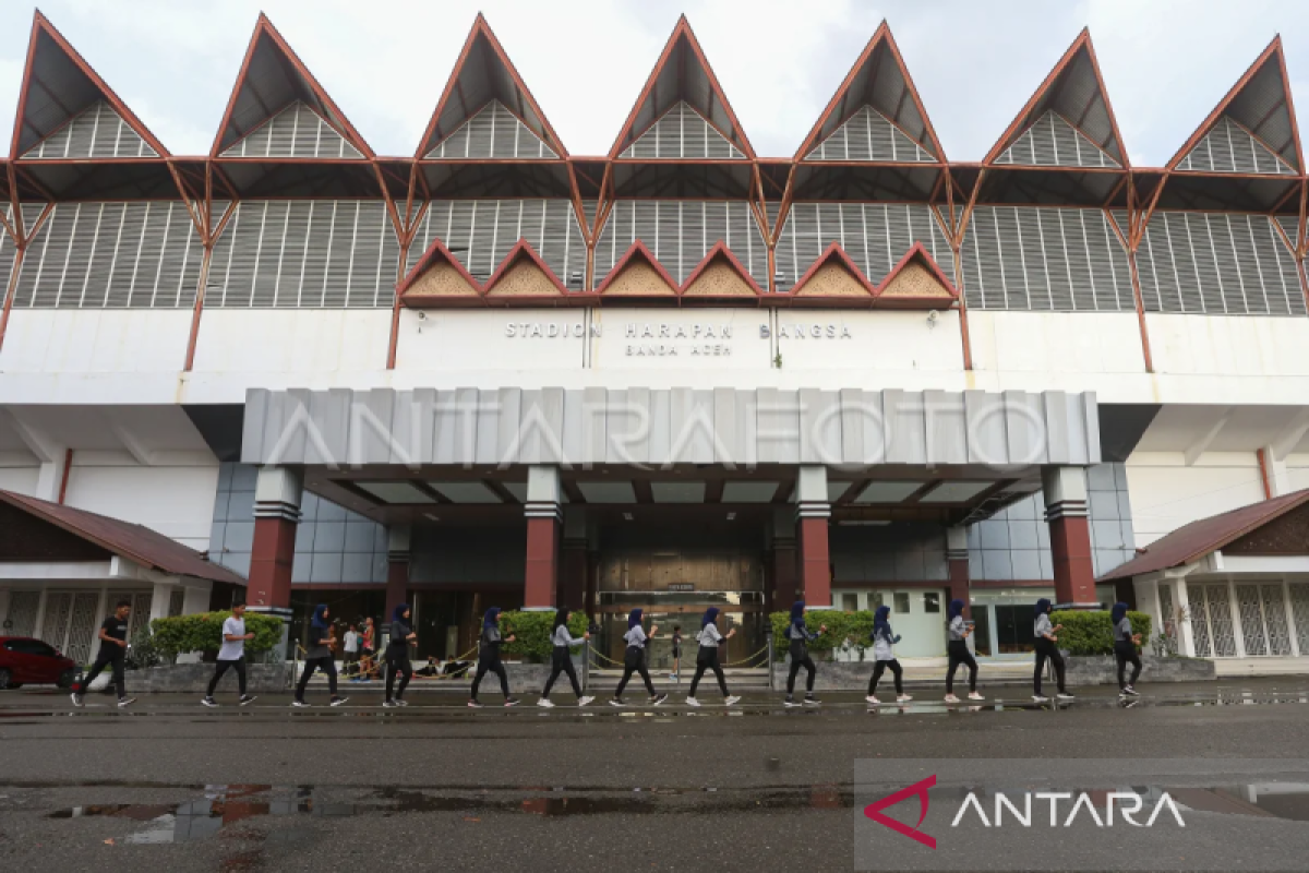 Gubernur Aceh berharap renovasi arena PON 2024 rampung lebih cepat