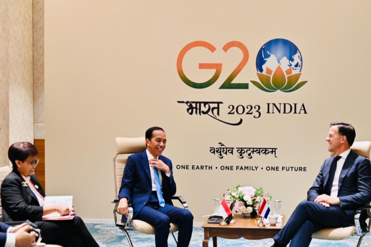 Presiden Jokowi minta Belanda bantu kembangkan teknologi rendah karbon