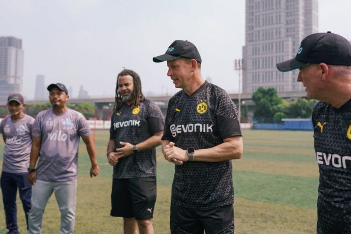 Wilo Indonesia gandeng klub Dortmund gelar coaching clinic di Jakarta