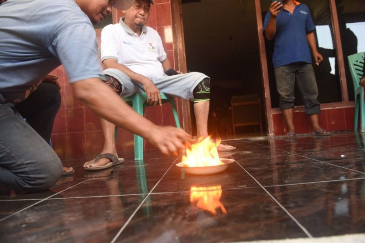 Pemkot Kediri libatkan ITS Surabaya teliti kandungan air bisa menyala jika tersulut api