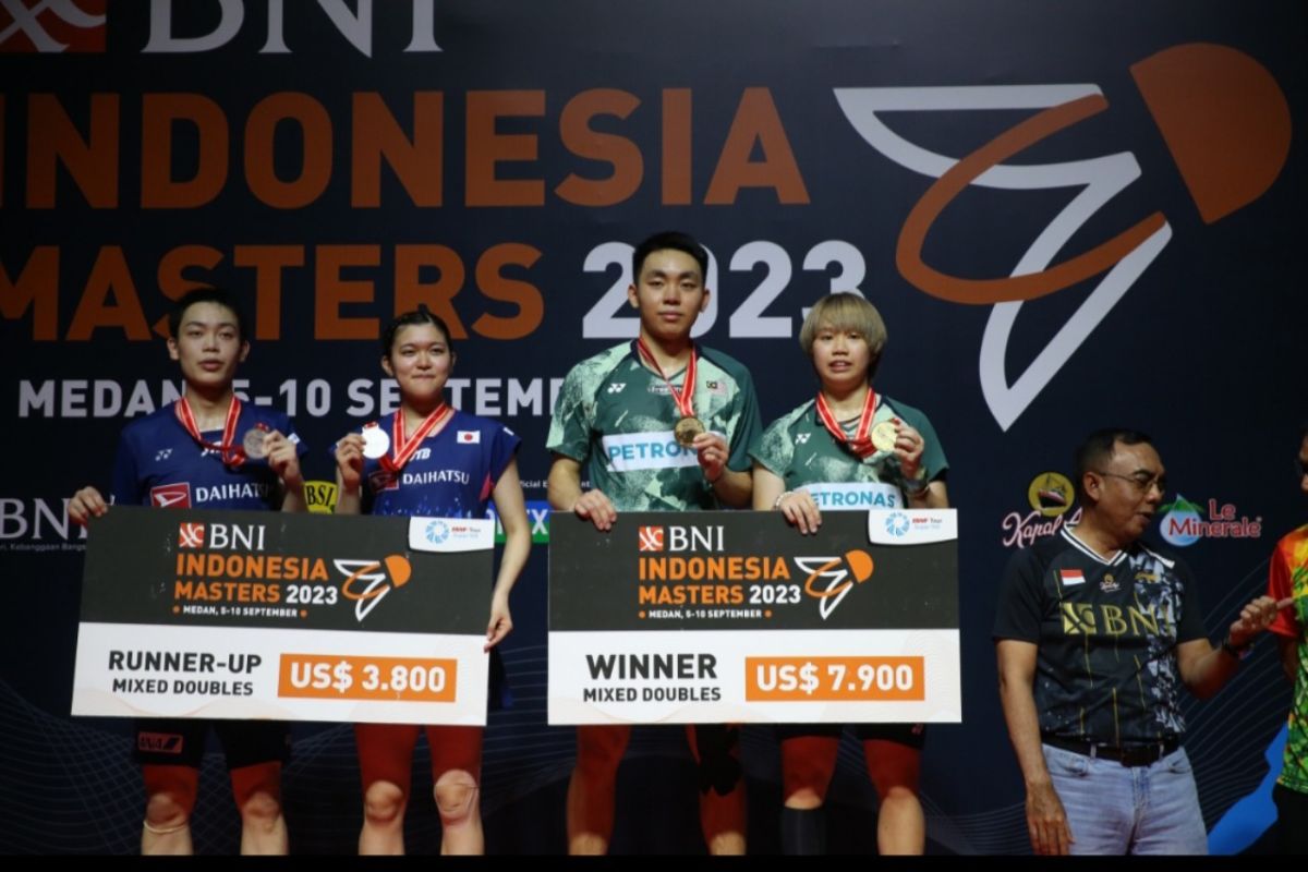 Malaysia rebut sektor ganda campuran Indonesia Masters 2023