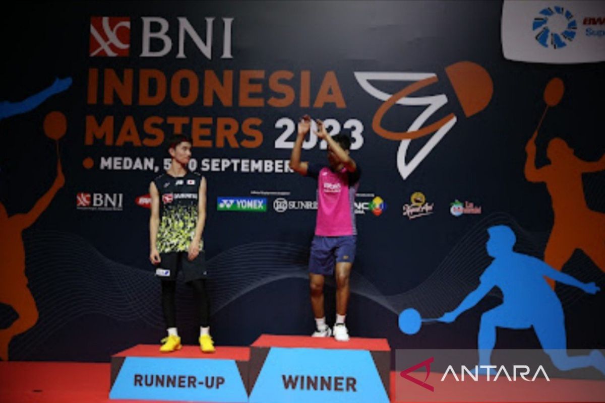 Kiran George tak menyangka juara di Indonesia Masters 2023