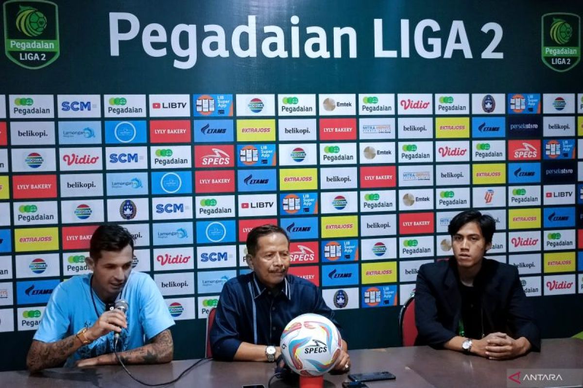 Liga 2: Menang perdana, Djanur evaluasi ketenangan pemain Persela