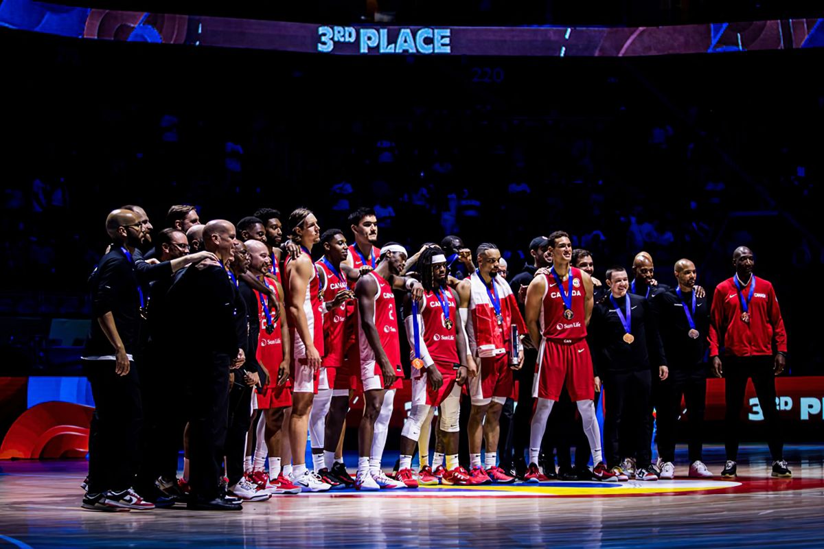 Kanada tempati posisi tiga Piala Dunia FIBA 2023