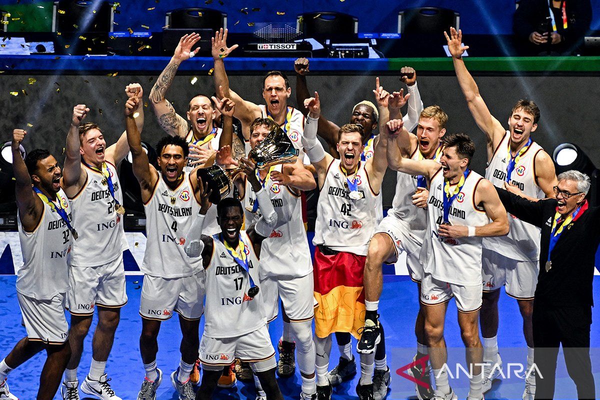 Jerman juara Piala Dunia FIBA 2023, tundukkan Serbia 83-77