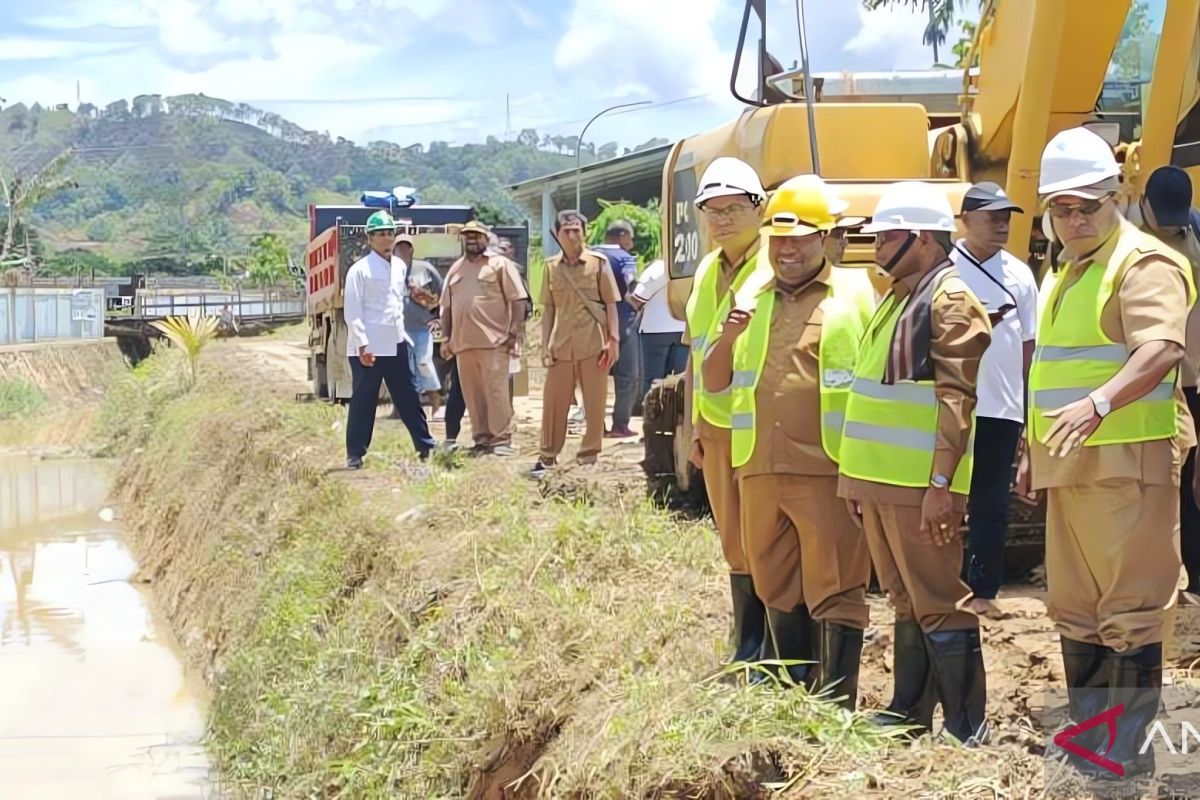 Kota Sorong normalisasi sungai upaya atasi banjir